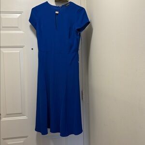 Ralph Lauren Cobalt Blue Midi Dress